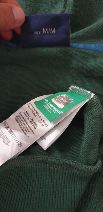 La Martina Full Zip Hoodie Mens Size M ОРИГИНАЛ! Суичер с цял Цип!