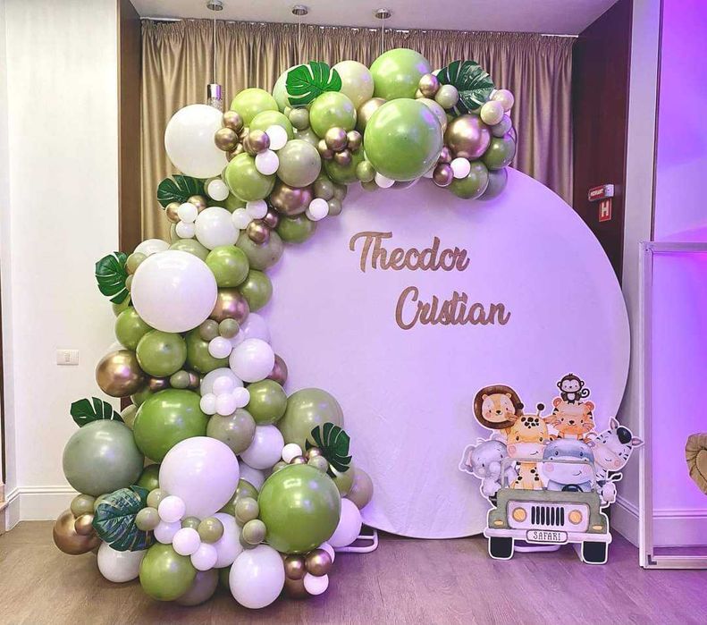 Aranjamente baloane botez Aranjamente flori cristelnita Decor baloane