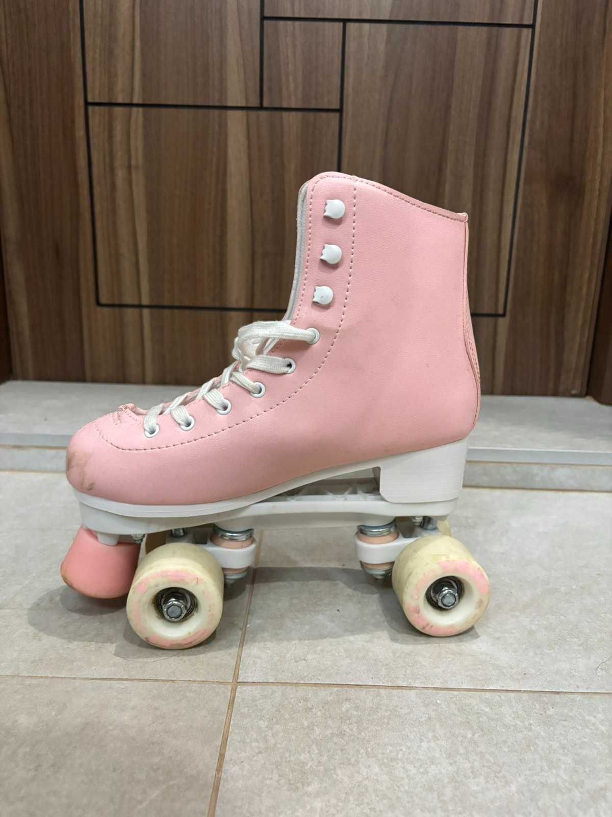 Oxelo ролкови кънки rs quad 100, розови