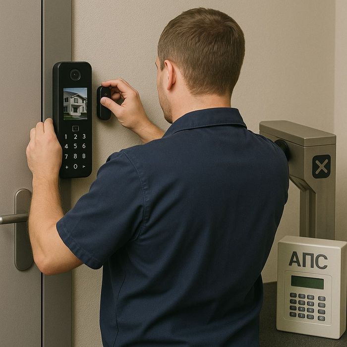 Домофоны, умный замок, умный дом, турникеты, карточки, биометрия.