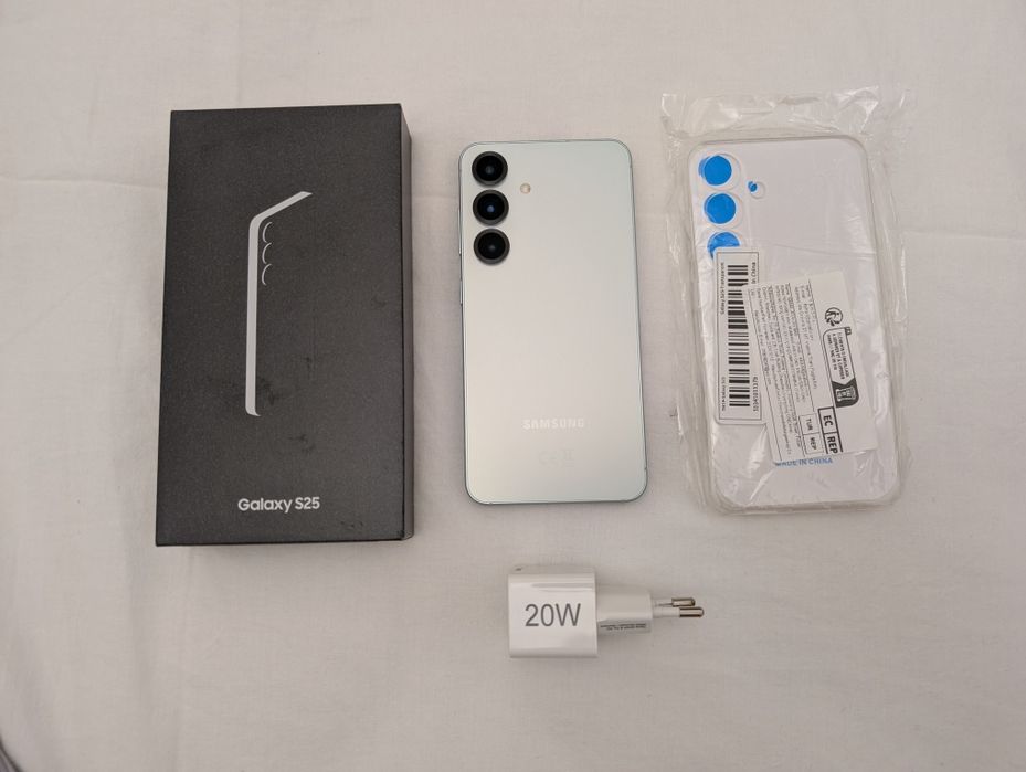 Samsung Galaxy S25, Dual SIM, 12GB RAM, 256GB, 5G, Mint