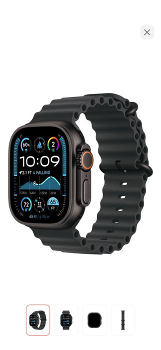 Смарт-часы Apple Watch Ultra Series 2 2024 GPS + Cellular 49 мм черный