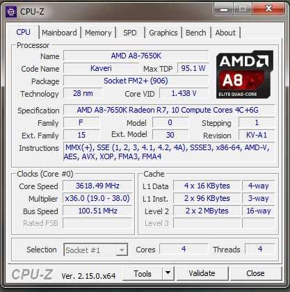 PC complet, KIT A55M-E33, A8 7650k, 4GB DDR3, SSD + HDD