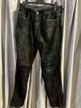 Pantaloni moto polo mar 54 piele