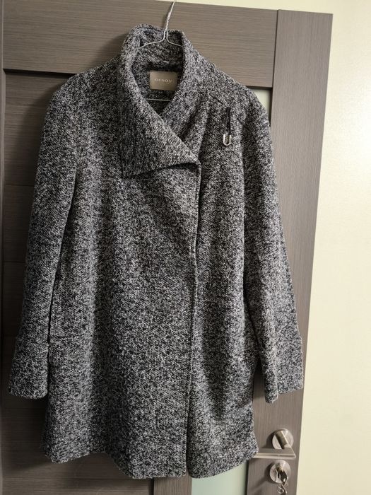 Cardigan gri grosuț