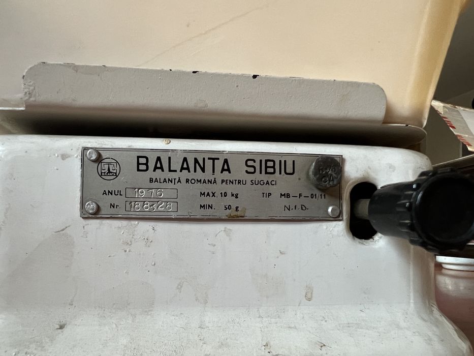 Cantar vintage balanta sibiu 1976