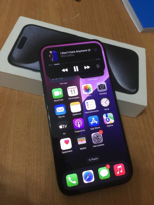 Продам iPhone 15 Pro 128Gb в хорошем состоянии