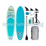 Надуваем падълборд Funwater Ocean Paddle Board SUP 335cm НОВИ