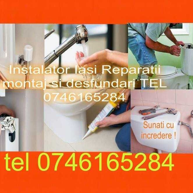 Instalator  Iasi montaj,reparatii si desfundari,interventii rapide.