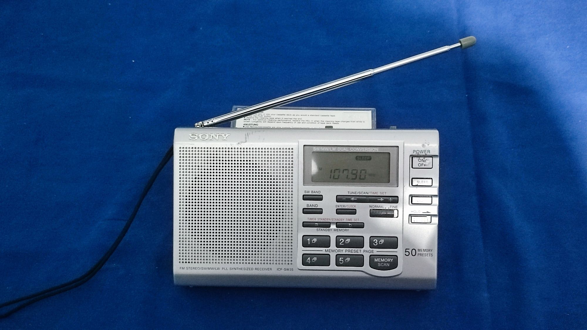 SONY ICF-SW35 radio portabil