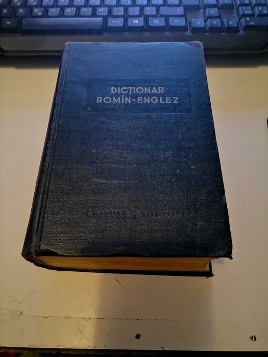 Dictionar Roman - Englez de Leon Levitchi Editura Stiintifica 1960