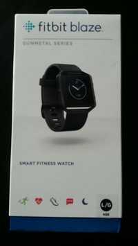 Ceas Smartwatch Fitness Fitbit Blaze, Gunmetal,, Negru NOU