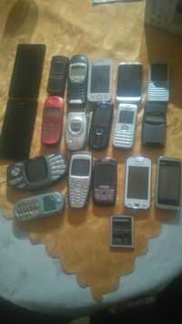 Лот от стари телефони без зарядни
