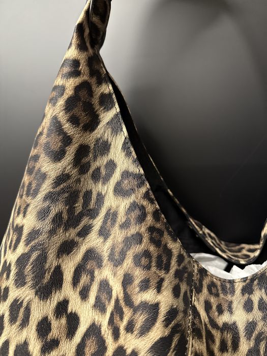 Чанта  нова леопардов принт