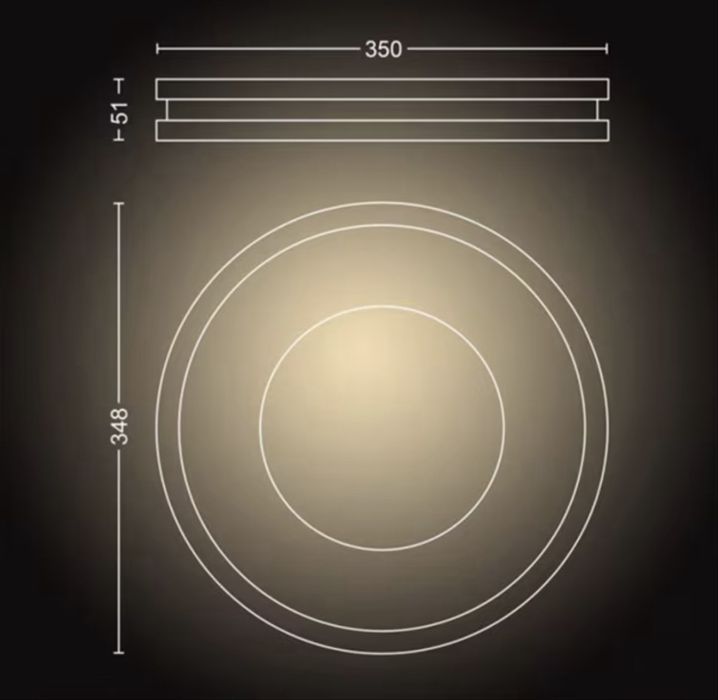 Lampa de plafon phillips LED hue