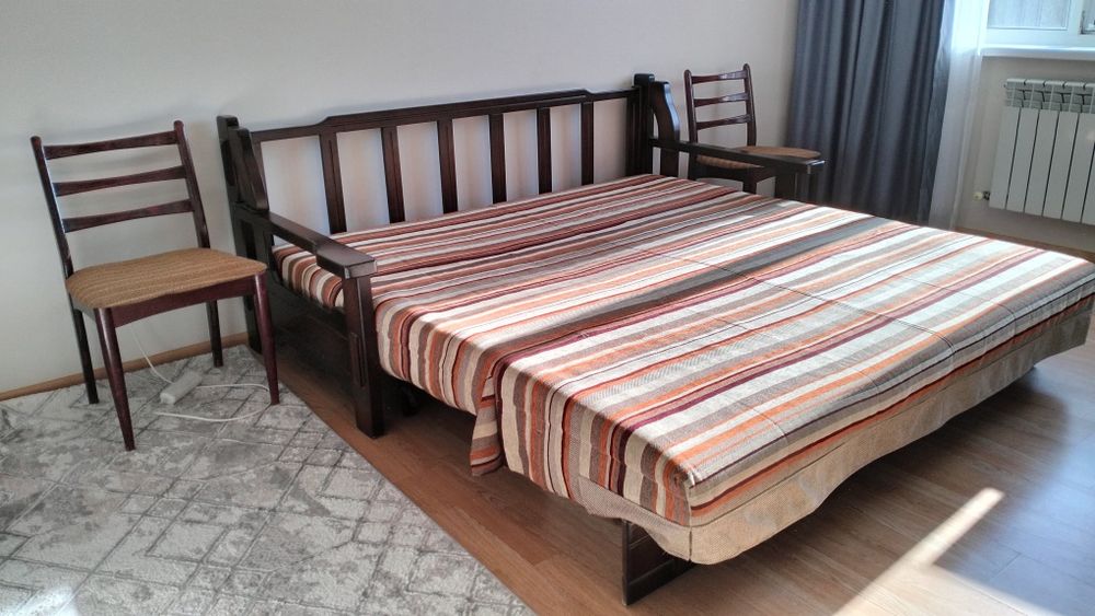 Натуральный дуб, диван раскладной 2х1.90
