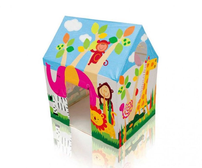 Детска палатка за игра Кралски замък Джунгла INTEX Royal Castle Junlge