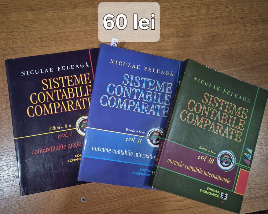 Siteme contabile comparate/ Vol. 1,2,3