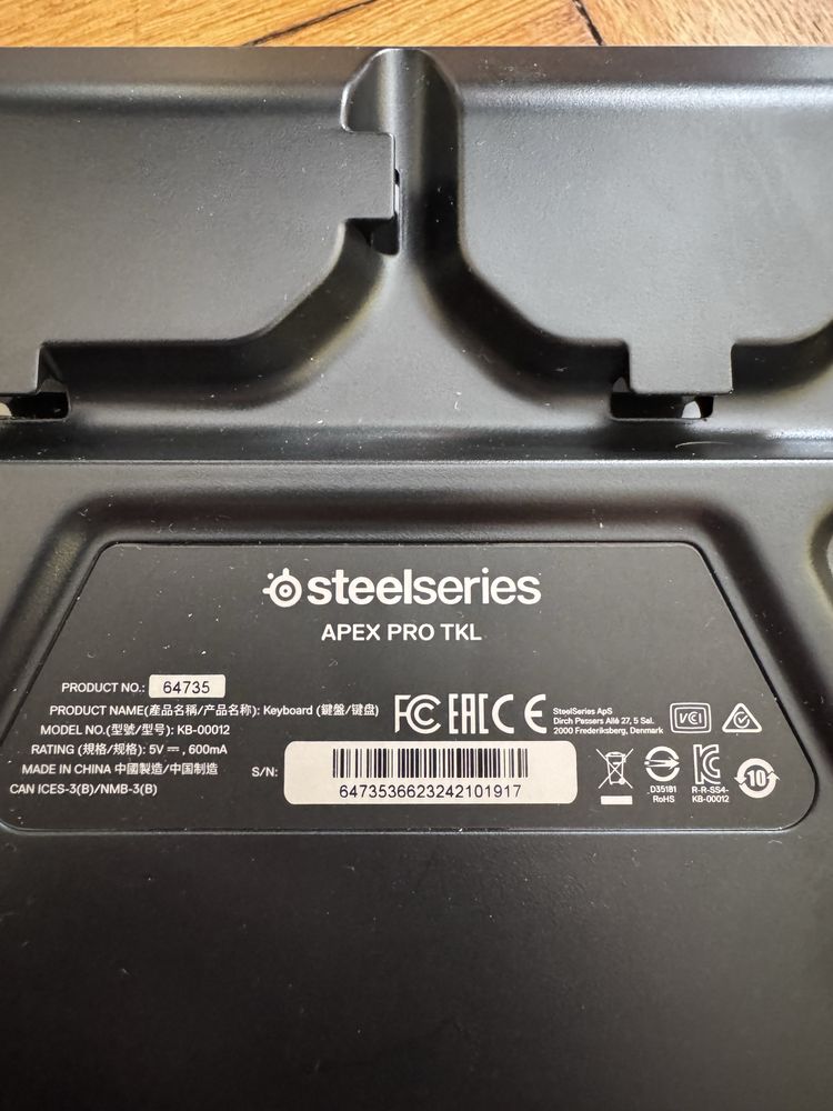 Steelseries apex pro tkl