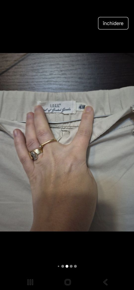 Pantaloni casual L,40 h&m