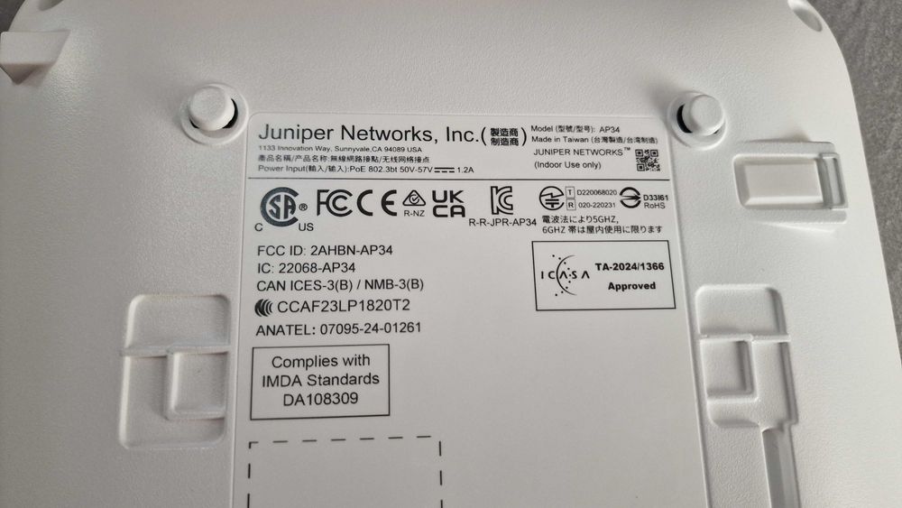 Access Point Juniper AP34, White, produs nou, a/b/g/n/ac/ax
