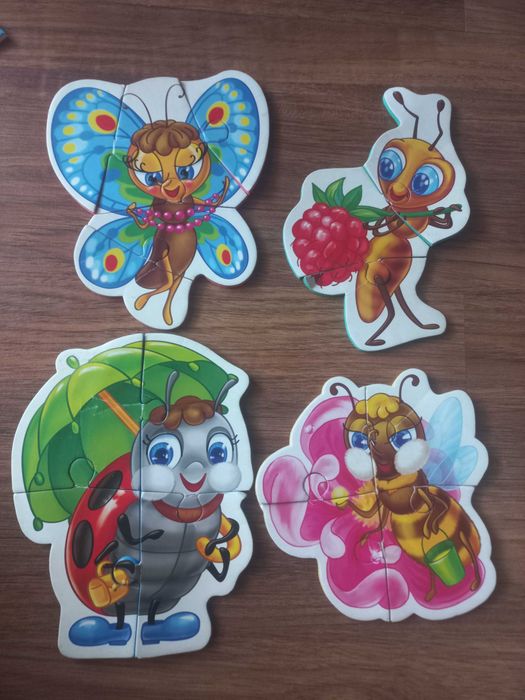 Деревянные пазлы