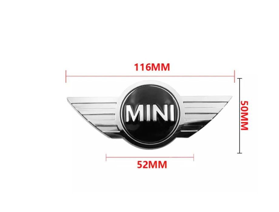 Emblema Mini Cooper S - Emblema Capota - Aripa -Portbagaj