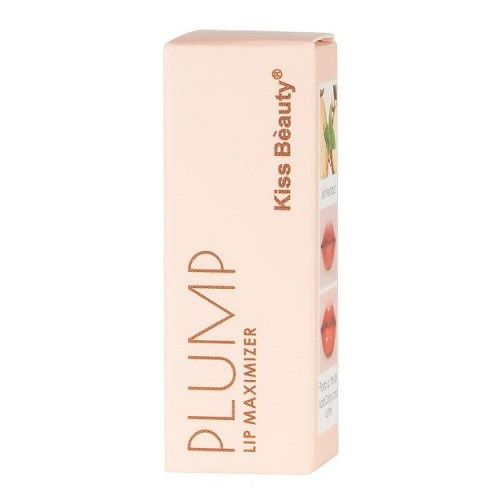Luciu de buze pentru volum, Kiss Beauty, Plump Lip Maximizer, 3 ml
