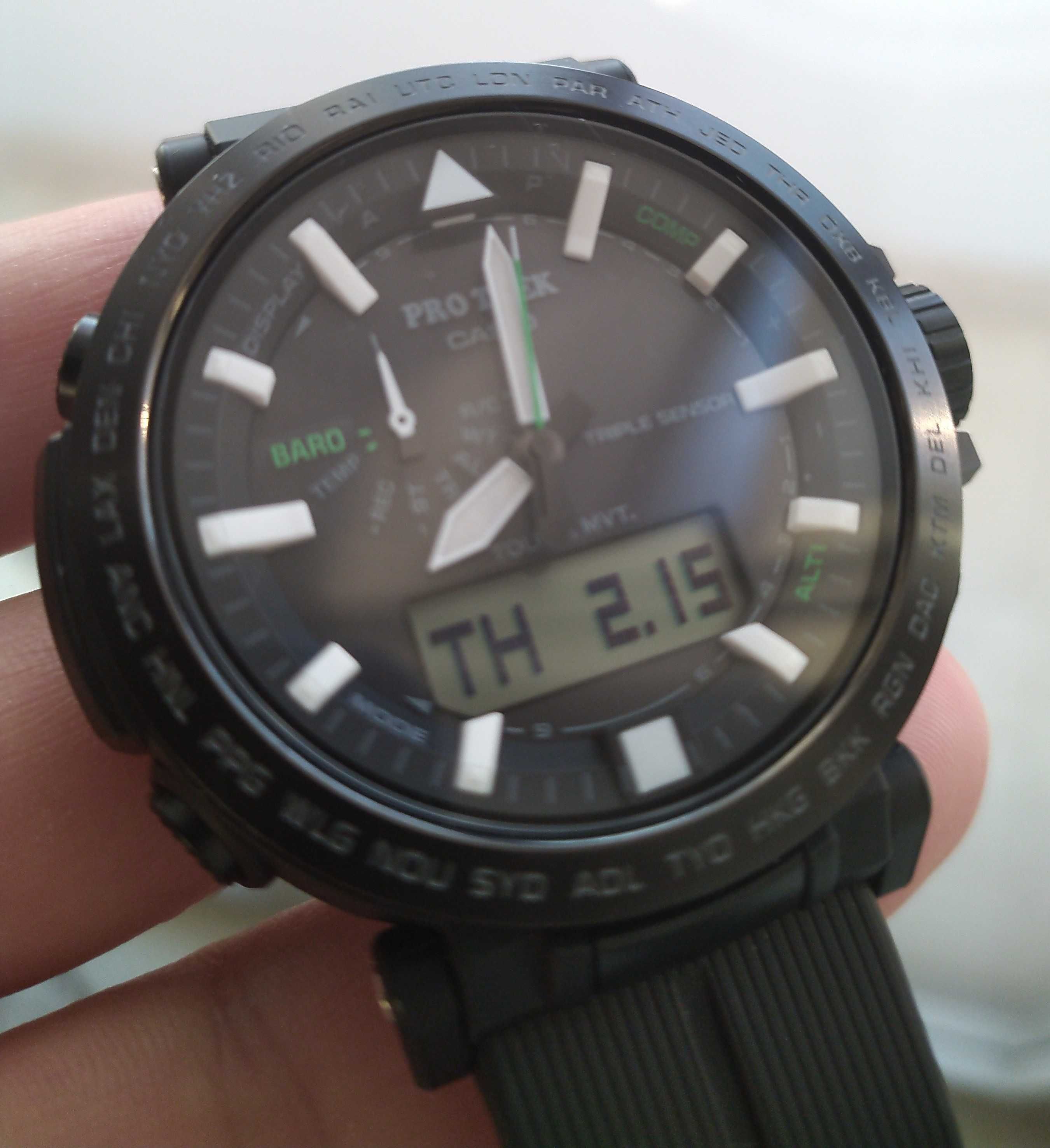 ceas original Casio Protrek PRW6621Y, nou, nefolosit