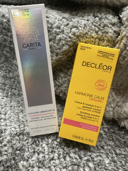 Намаление: кремове Clarins, маска за лице Decleor