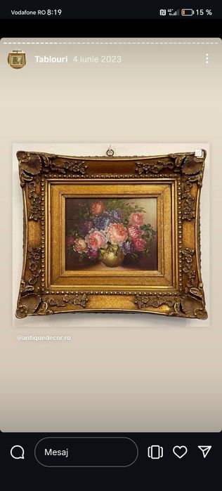 Tablourj vechi rama baroc