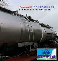 Cisterna transport 11000 l , bazin , rezervor inox , utilaje lapte