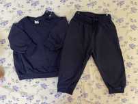 Lot 2 treninguri molton H&M 86