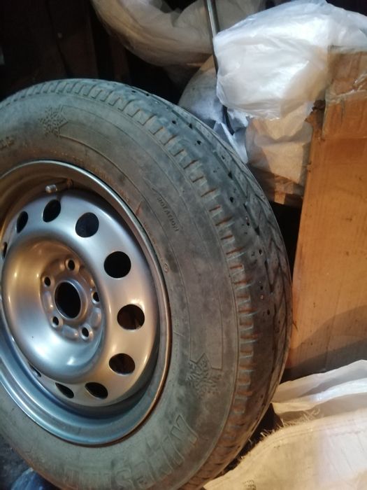 Резина с дисками на бус т4