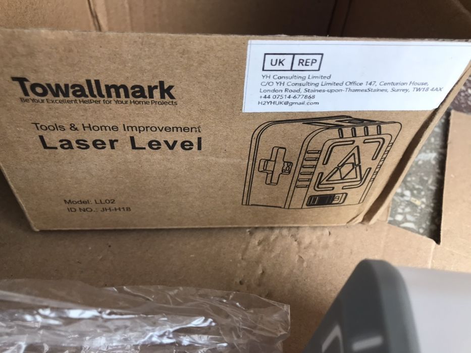 Nivela Laser Anglia Towallmark Cross Laser Line