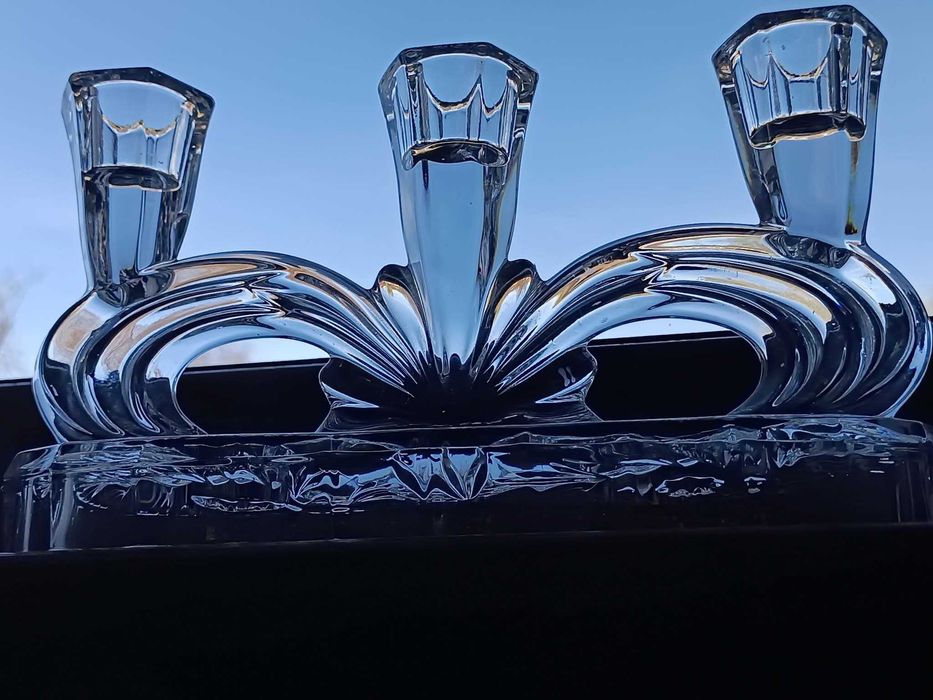 Кристален свещник -Бохемия