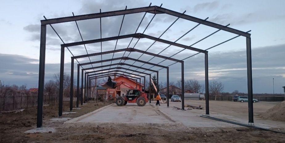 Vând structură metalică 10x20x4