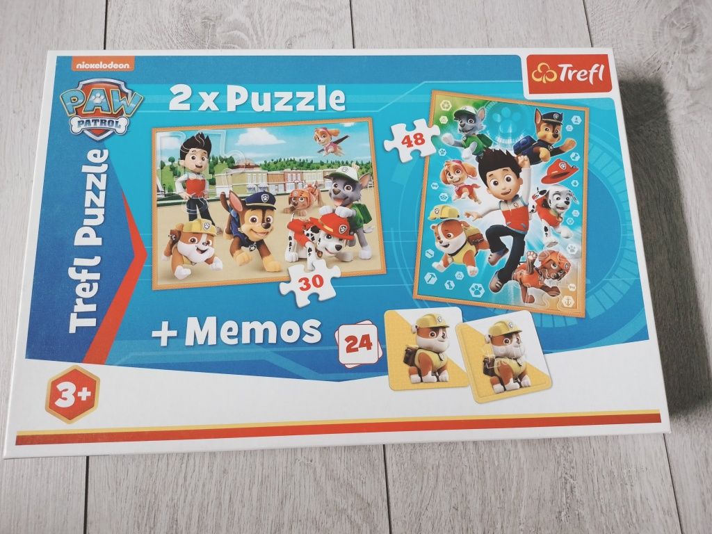 Puzzle 2 in 1 + Memo. Patrula catelusilor
0
(