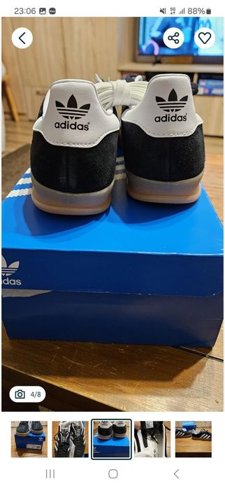 Adidas Gazelle Indoor black 43
