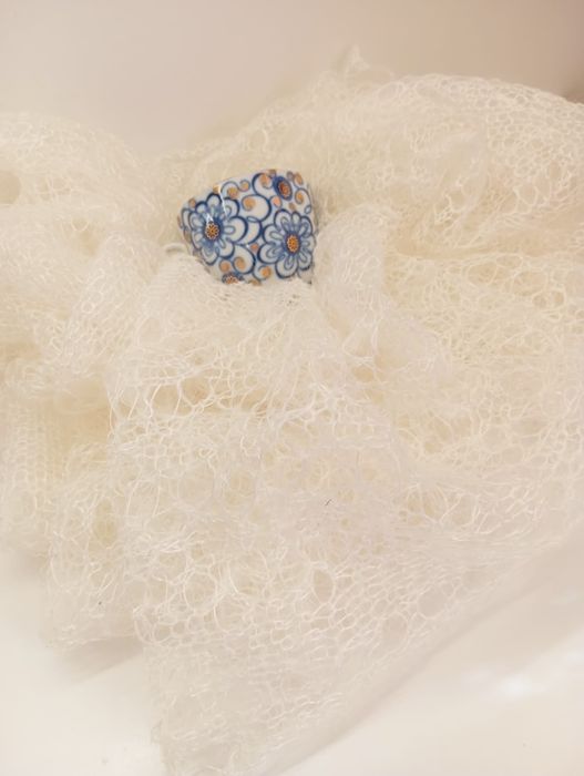 Руски шал от кози пух