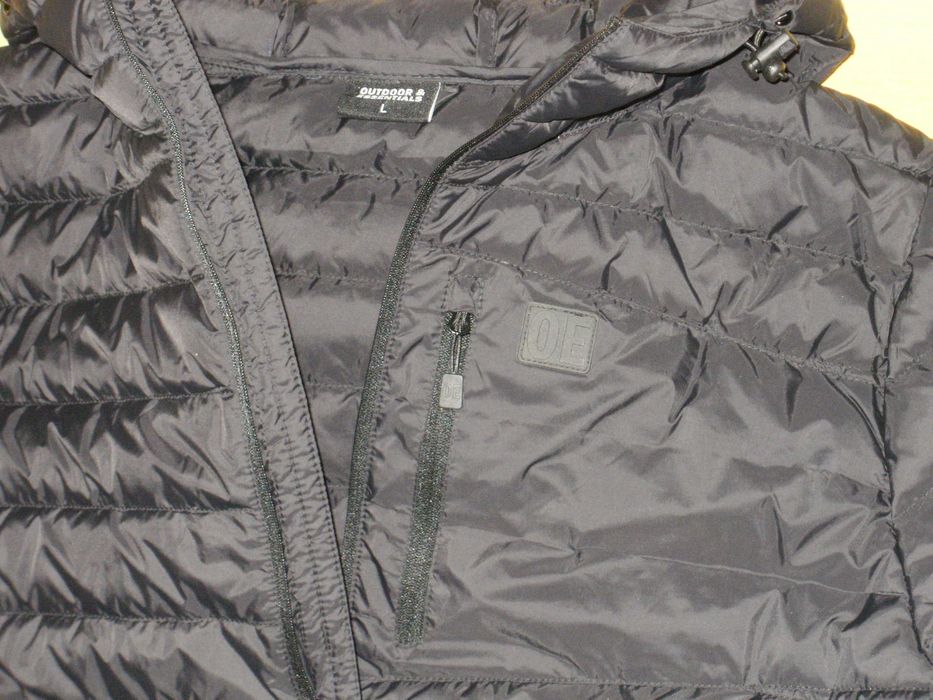 OUTDOOR ESSENTIALS ново преходно мъжко гъши пух XL