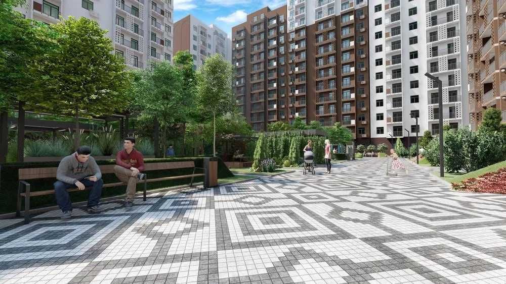 ЖК Oz Zamin 1в2 комнатная 36м2 Фергана йули Узбум, Golden House