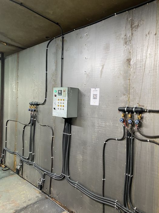 Полимерная печь/камера газовая (полимерный цех)