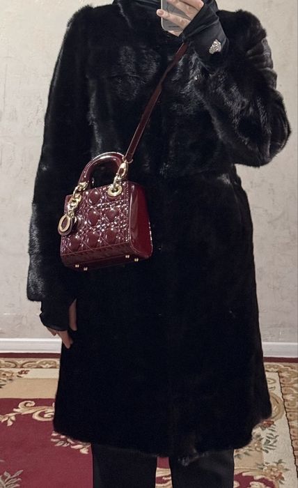 Норковая шуба 110 см