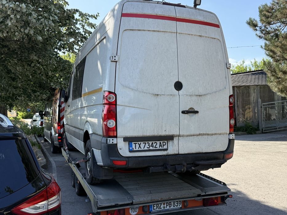 Vw Crafter,Фолксваген Крафтер 2.5 TDI 163 коня на части