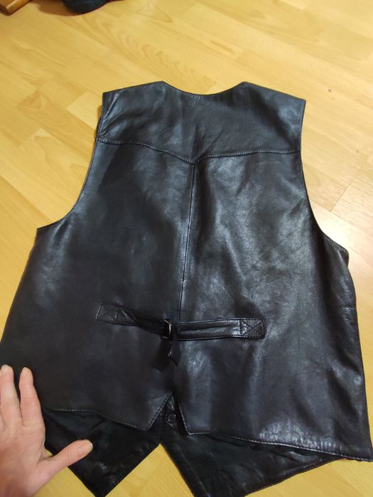 Елек естествена кожа размер L гръдна 106