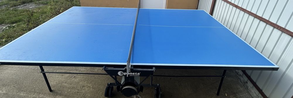 Masă de tenis (ping-pong) + fileu – stare foarte bună, nouă