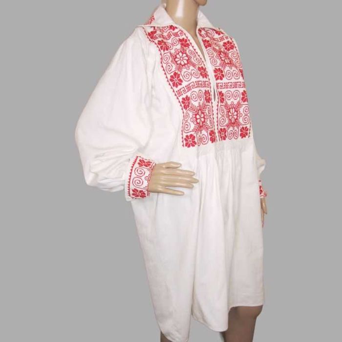 Camasa populara veche , ie traditionala din Banat pt barbati XS-S