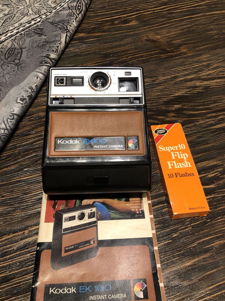 Kodak EK100 instant camera, кодак камера