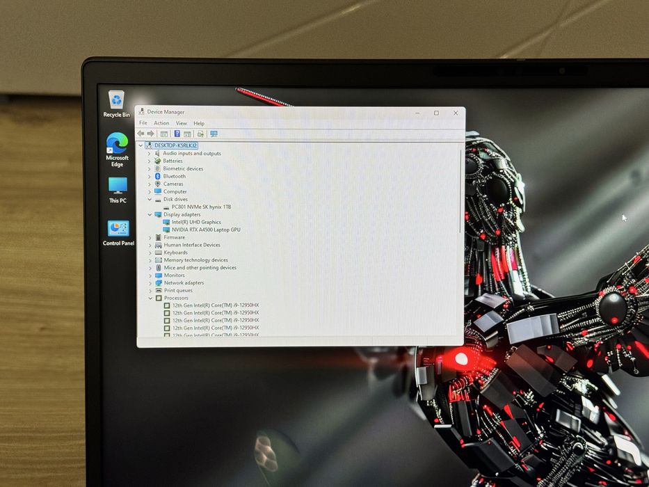 17.3’FHD IPS/RTX A4500 16GB/Dell Precision 7770/i9-12950HX/128GB/1TB